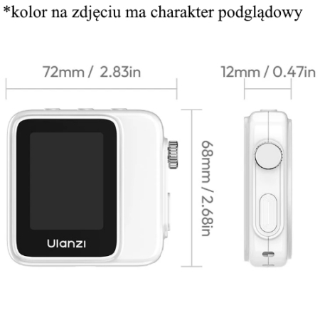 Ulanzi VM02 (I007) - bezprzewodowy monitor podglądowy do smartfona, 2